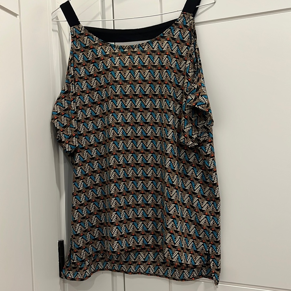Open shoulder blouse